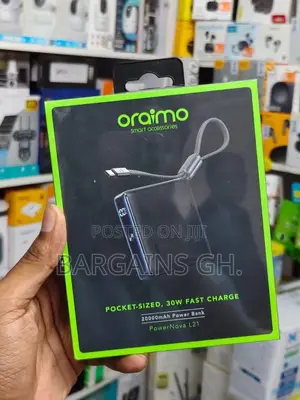 Oraimo PowerNova L21 Pocket-Size 20,000mAh Power Bank