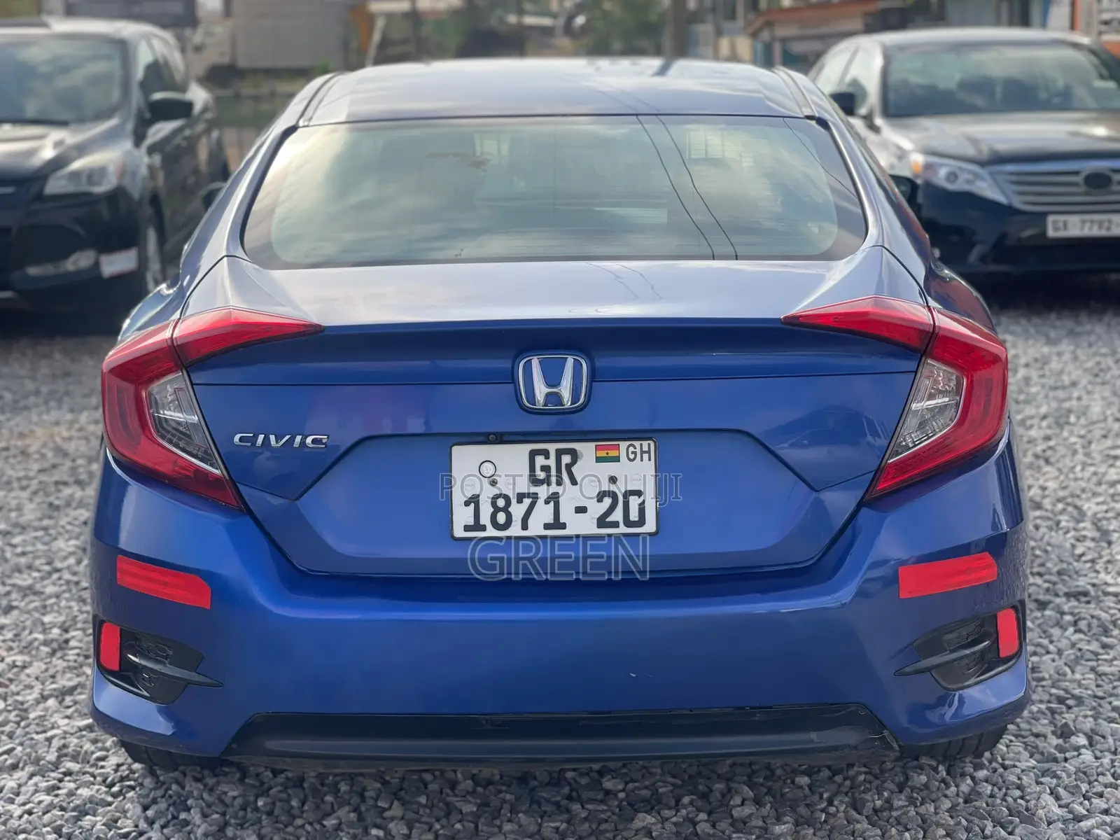 Honda Civic EX Sedan 2018 Blue