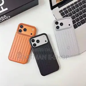 RIMOWA Aluminium Phone Case for Apple iPhone 11 to 18 Pro Max