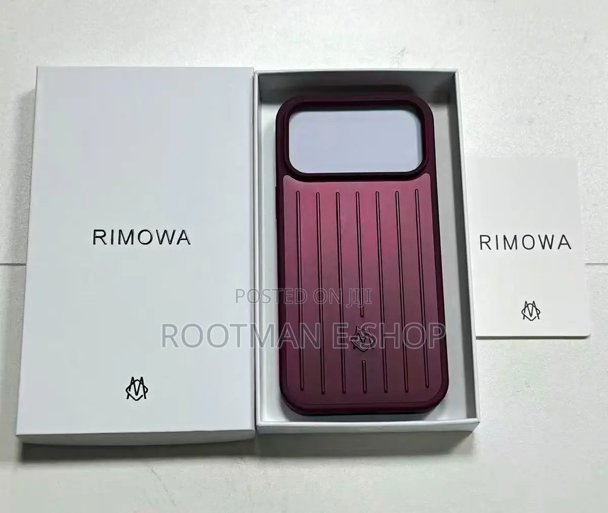 RIMOWA Aluminium Phone Case for Apple iPhone 11 to 18 Pro Max