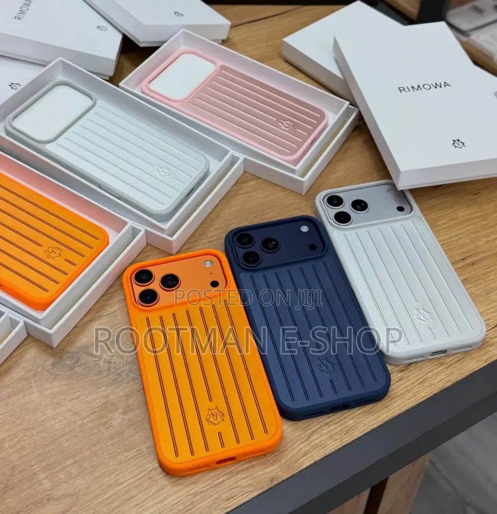 Rimowa Aluminium iPhone Case for 11 to 18 Pro Max