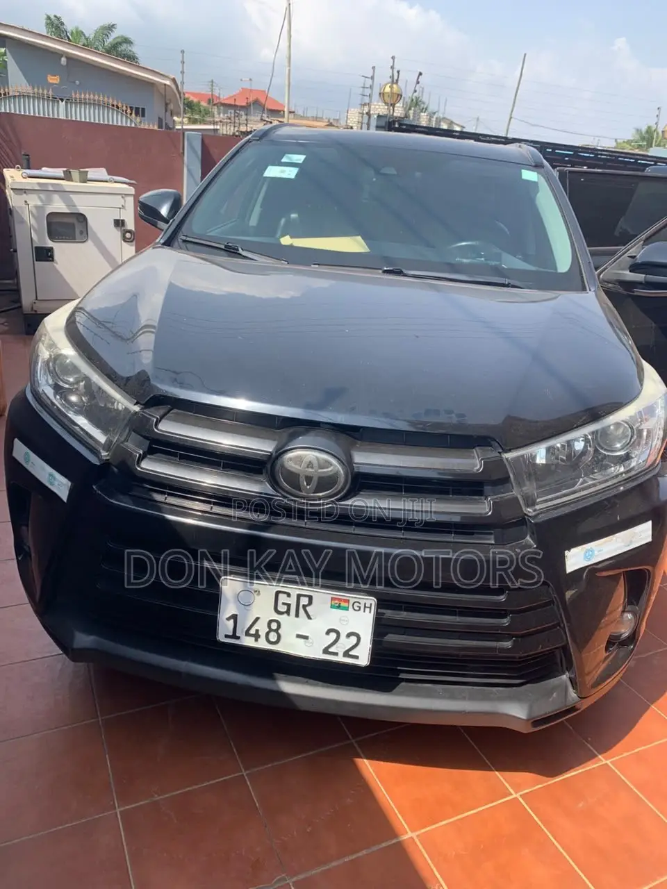 Toyota Highlander SE 4x4 V6 (3.5L 6cyl 8A) 2018 Black