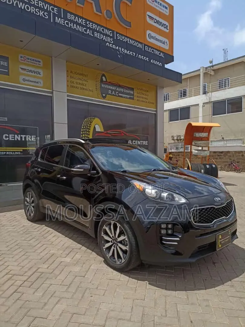 Kia Sportage EX 4dr SUV AWD (2.4L 4cyl 6A) 2017 Black