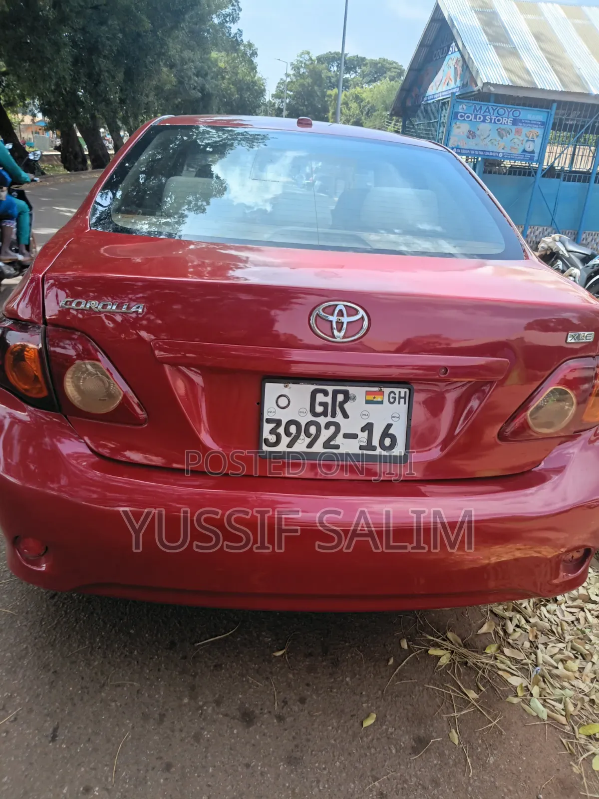 Toyota Corolla XLE 4dr Sedan (1.8L 4cyl 4A) 2009 Red