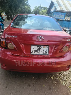 Toyota Corolla XLE 4dr Sedan (1.8L 4cyl 4A) 2009 Red