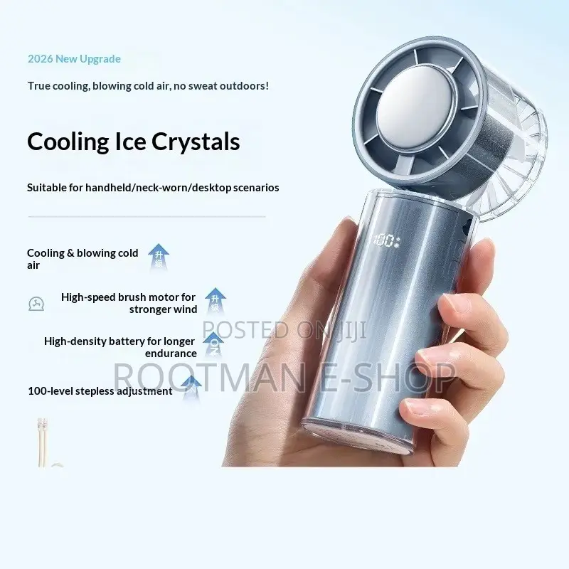 Joyroom JR-CY737 Ice Crystal Handheld Fan With Compression Cooling