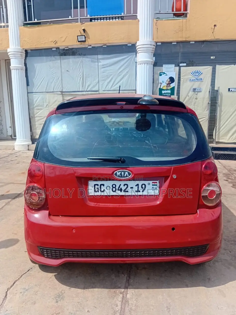 Kia Morning 2010 Red
