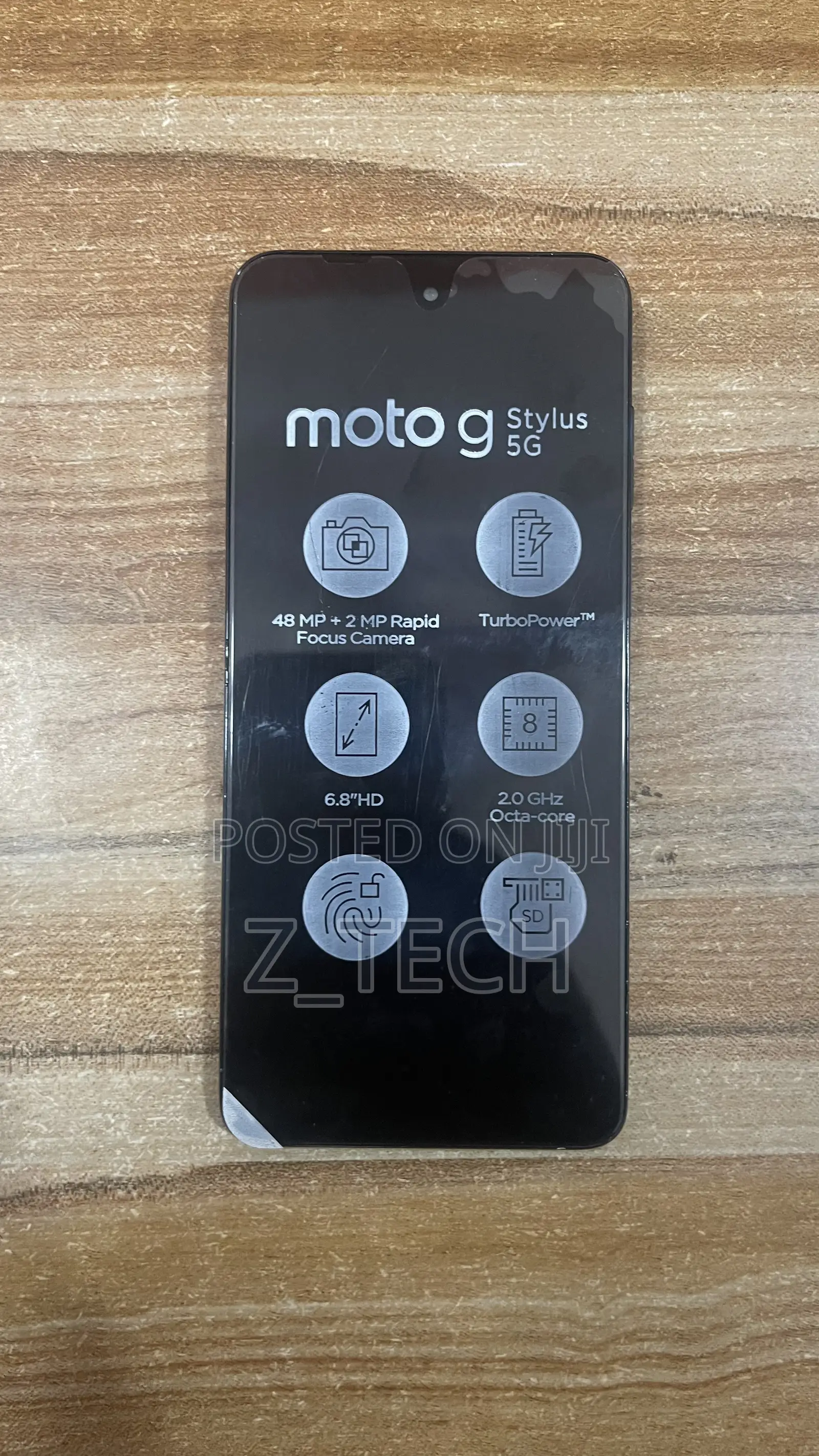 New Motorola Moto G Stylus 5G (2024) 128 GB Black