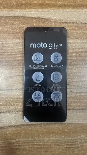 New Motorola Moto G Stylus 5G (2024) 128 GB Black