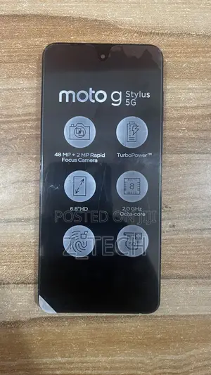 New Motorola Moto G Stylus 5G (2024) 128 GB Black