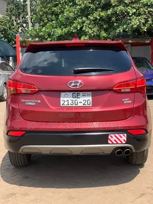 Hyundai Santa Fe GLS 4dr SUV AWD (3.3L 6cyl 6A) 2014 Red
