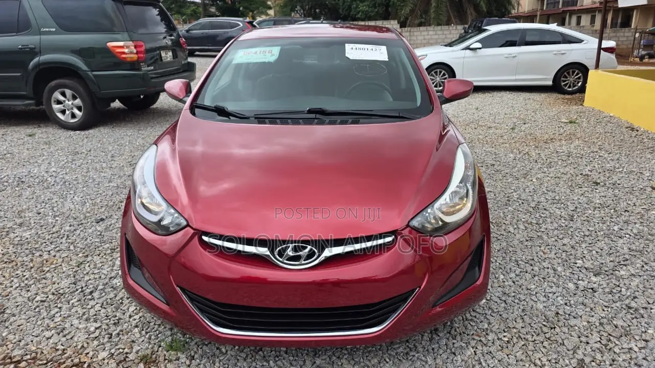 Hyundai Elantra 2016 Red