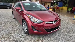 Hyundai Elantra 2016 Red