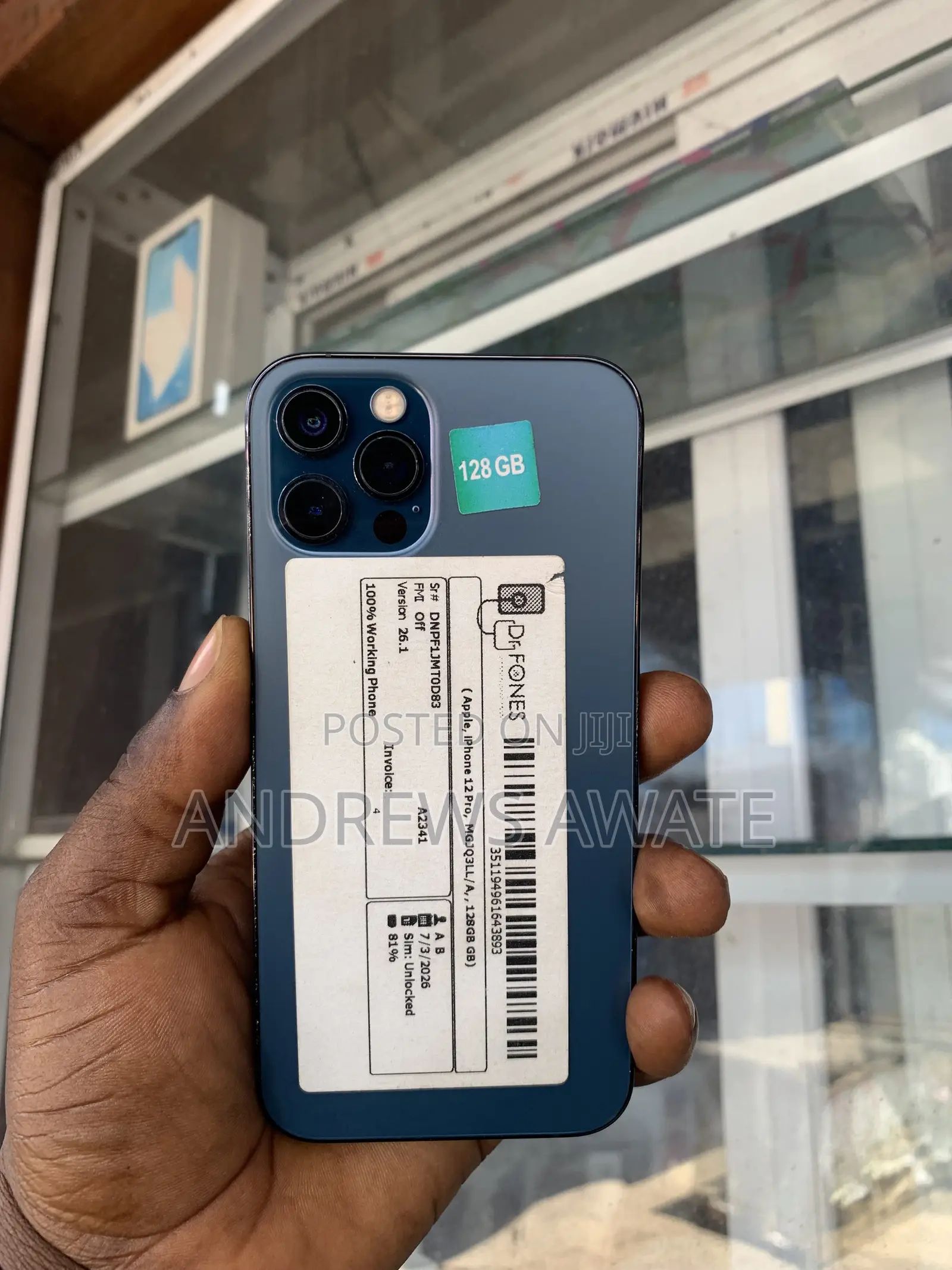 Apple iPhone 12 Pro 128 GB Blue
