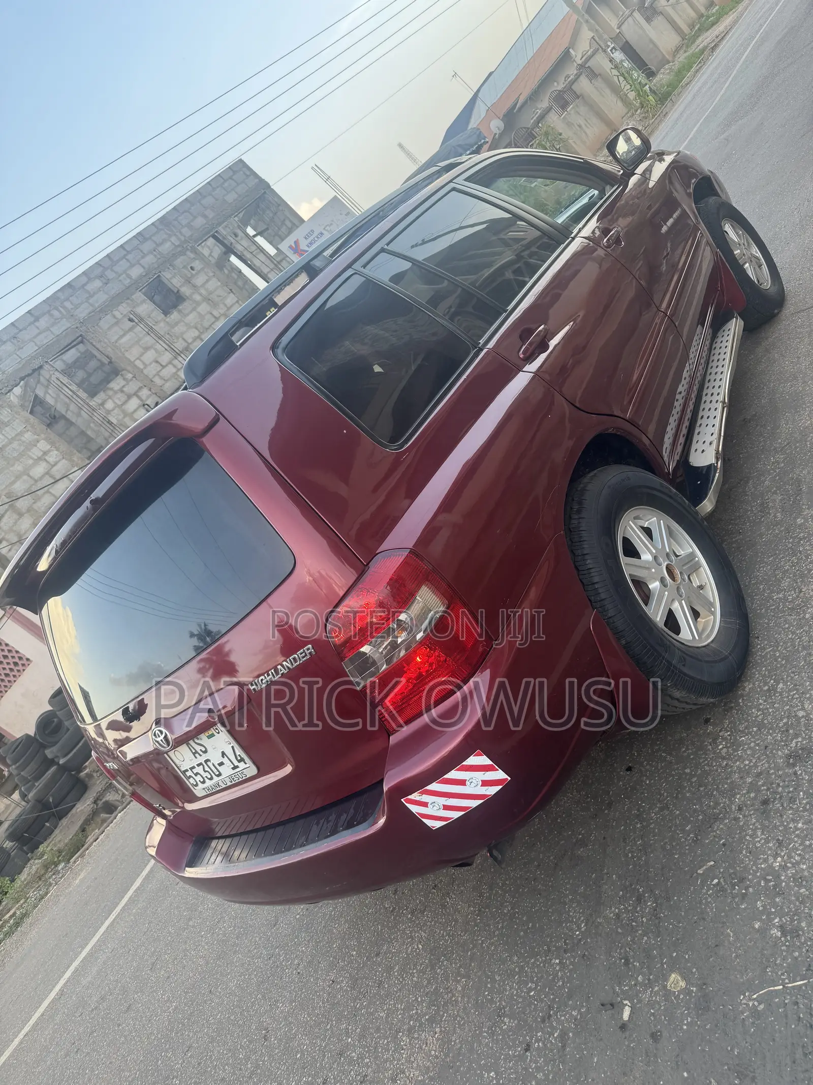 Toyota Highlander 2026 Red