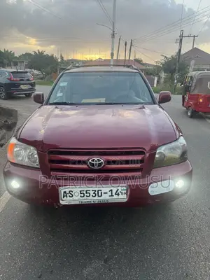 Toyota Highlander 2026 Red