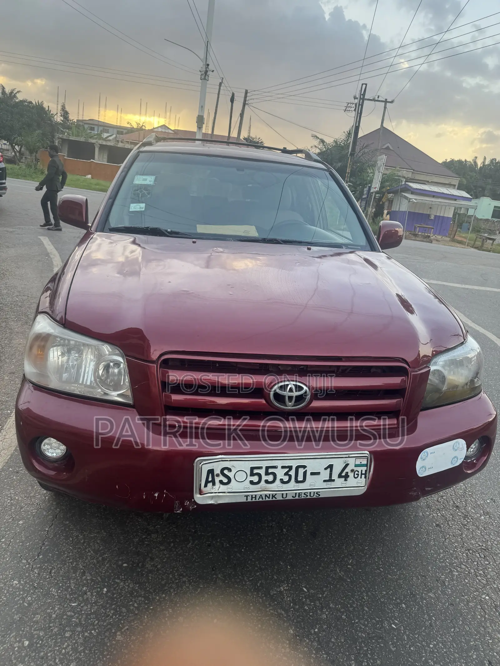 Toyota Highlander 2026 Red