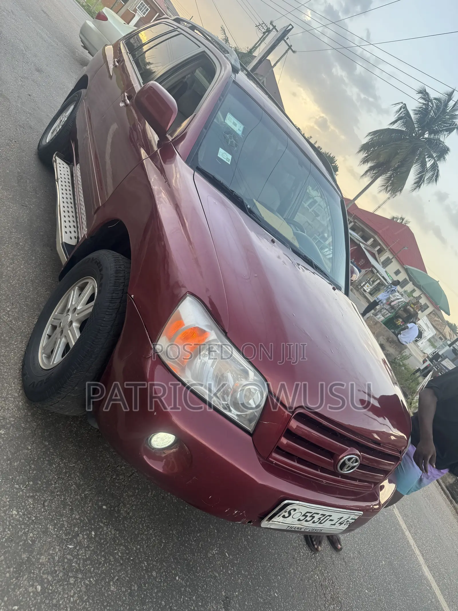 Toyota Highlander 2026 Red