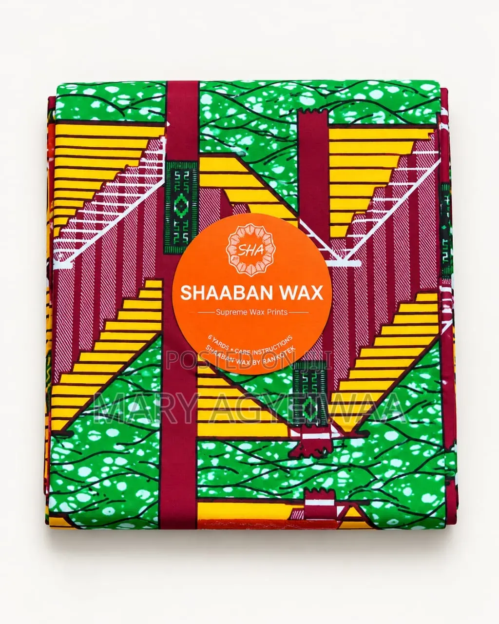 Beautiful African Print Fabric – 6 Yards