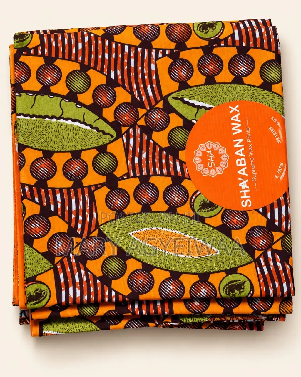Beautiful African Print Fabric – 6 Yards