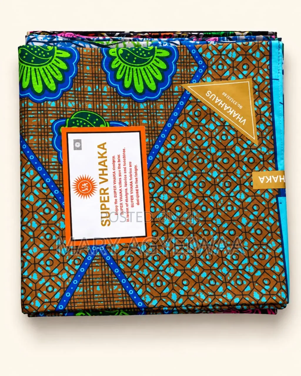 Beautiful African Print Fabric – 6 Yards