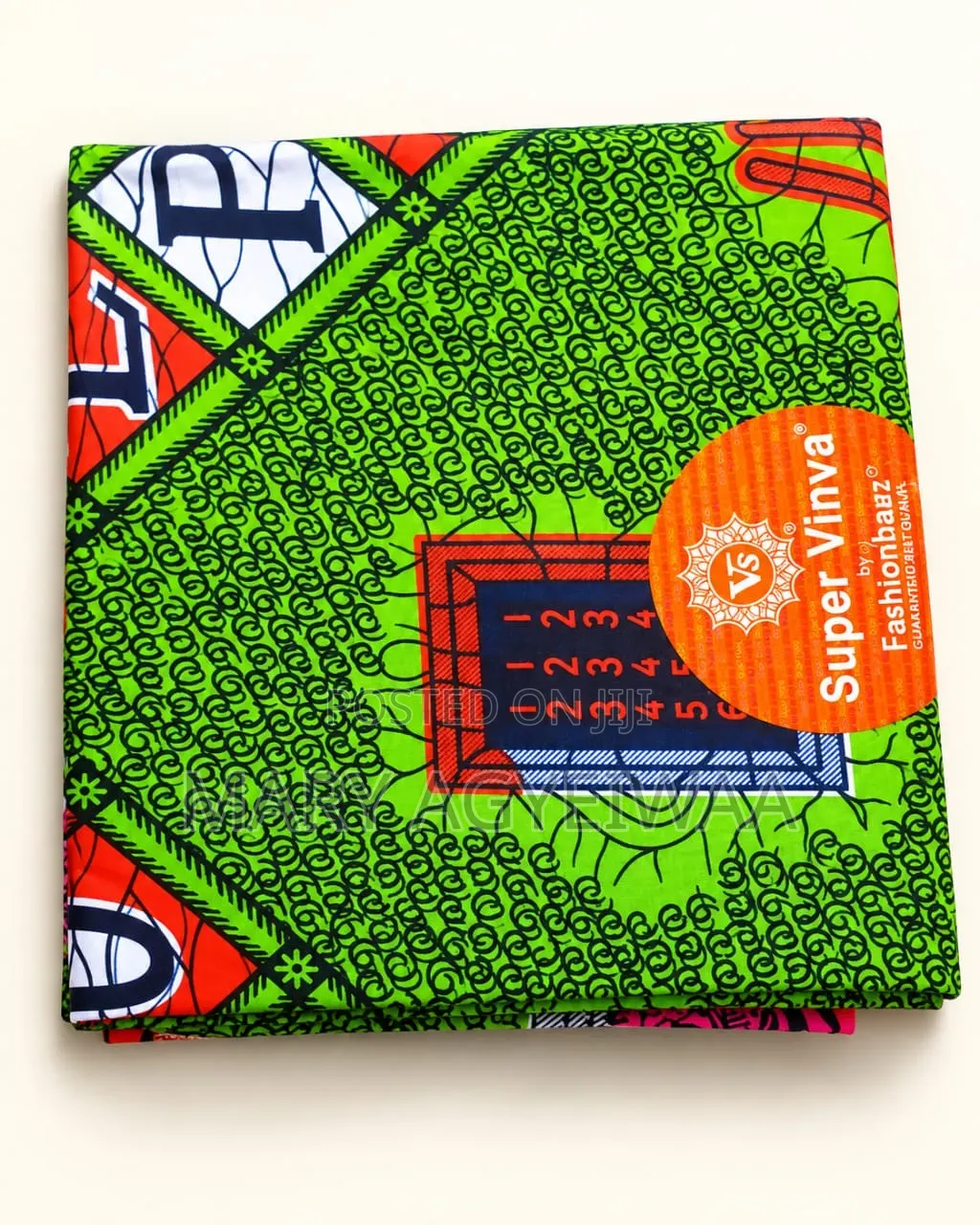 Beautiful African Print Fabric – 6 Yards