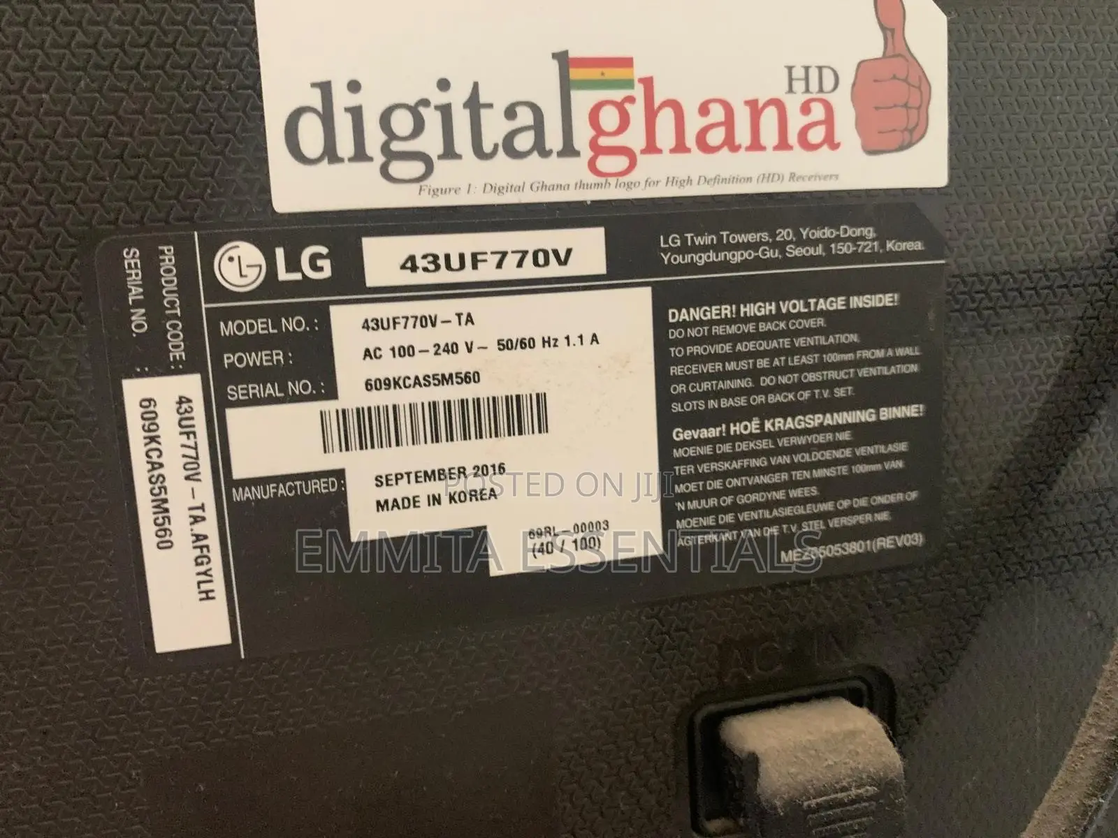 LG 43 Inches TV