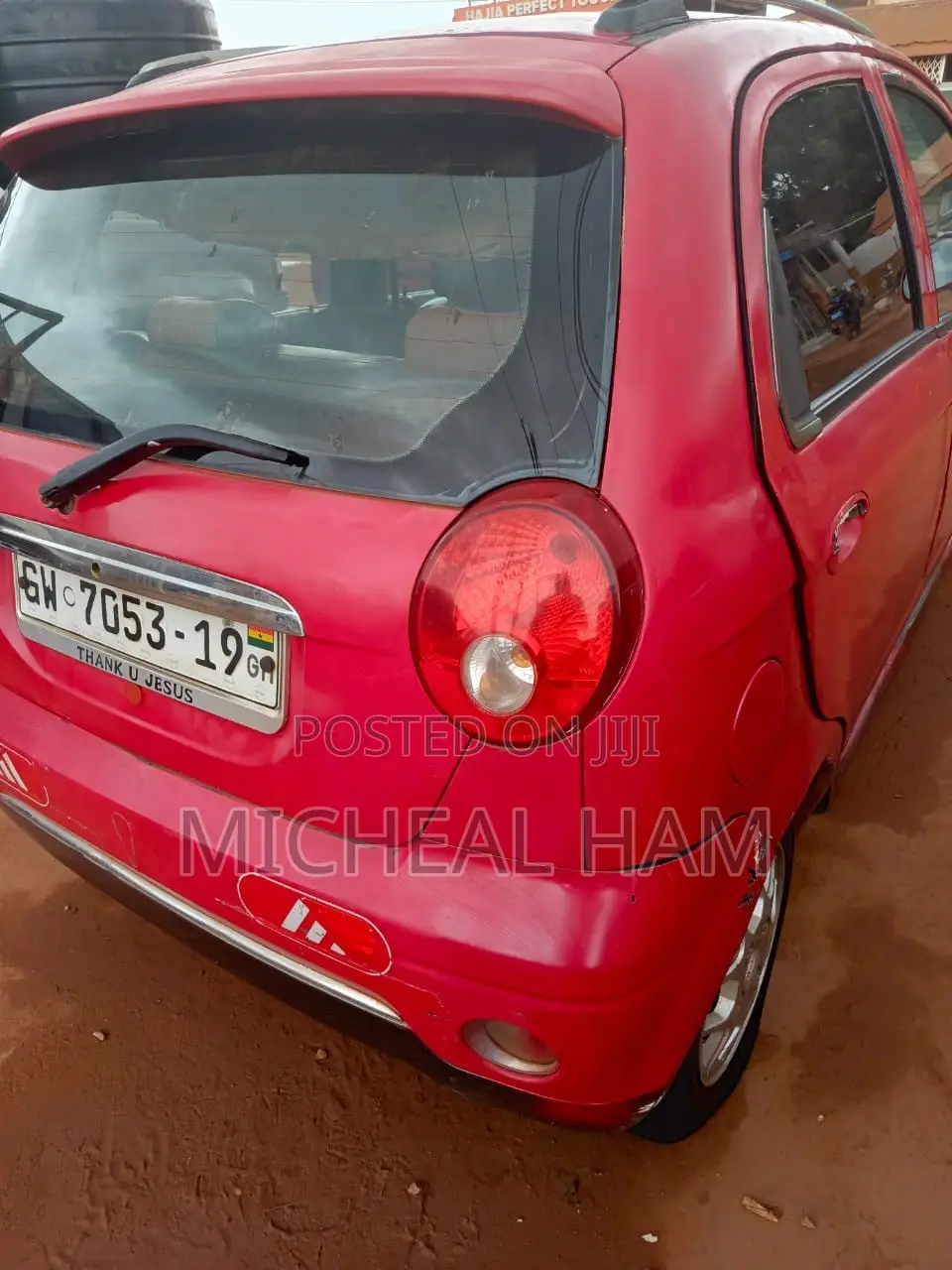 Daewoo Matiz 2007 Red