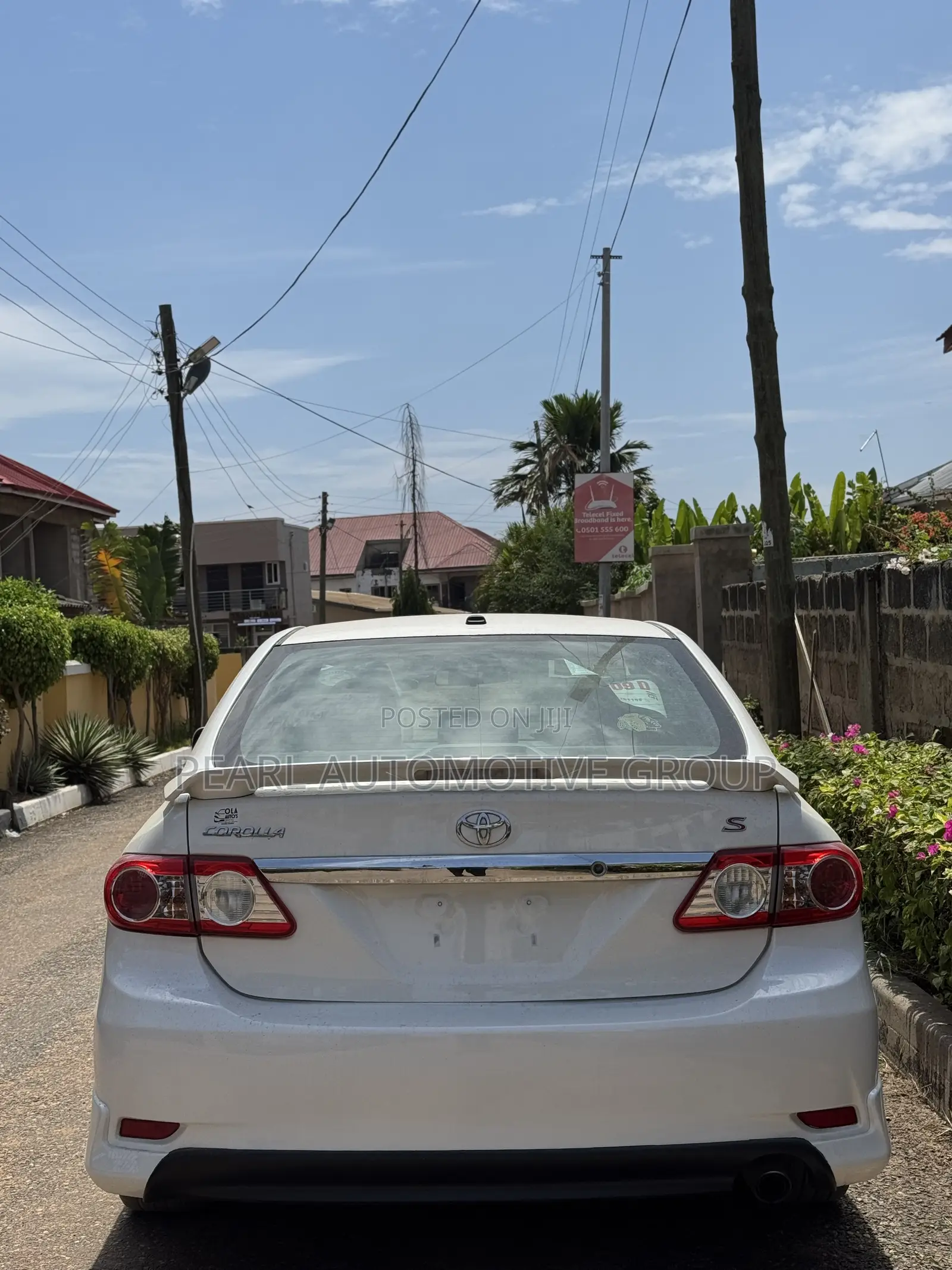 Toyota Corolla S 4dr Sedan (1.8L 4cyl 4A) 2013 White