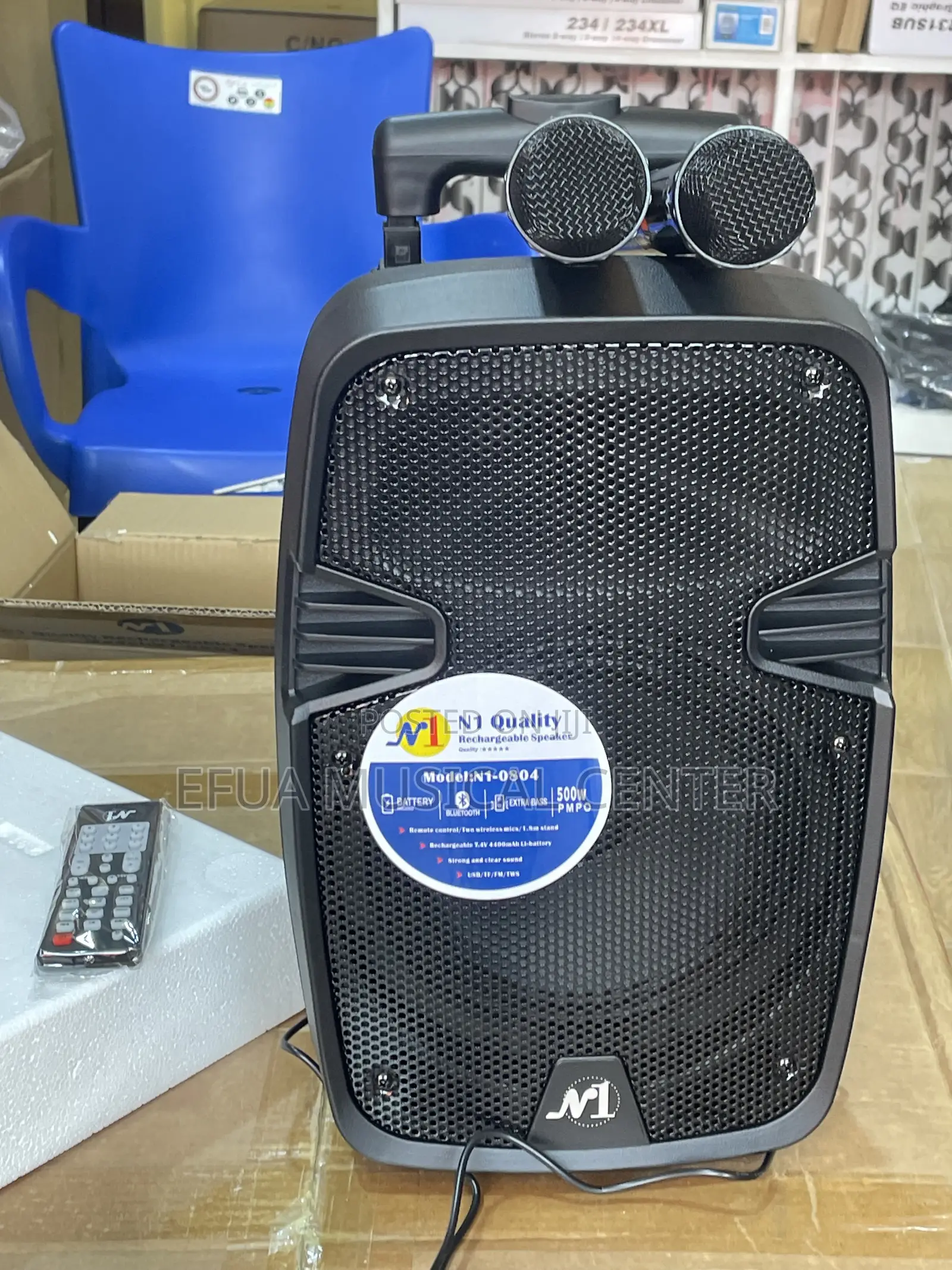 N1 Quality Rechargeable Speaker With Stand