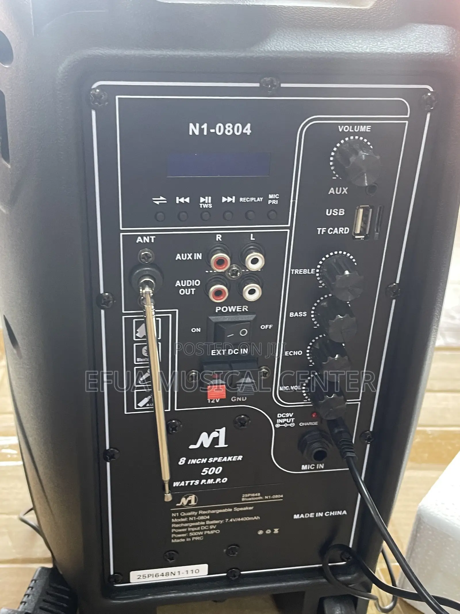 N1 Quality Rechargeable Speaker With Stand