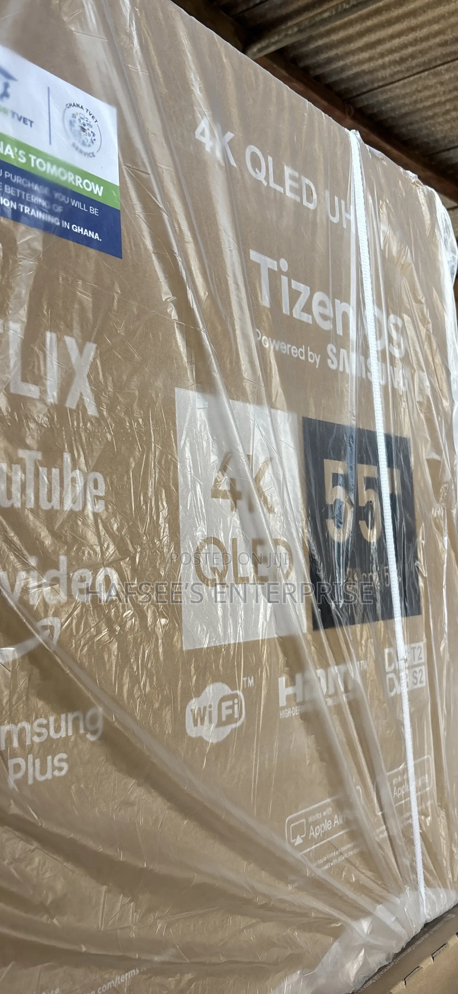 SIGMA 55 Inch SMART 4K QLED TIZEN OS With a Voice Remote Control F