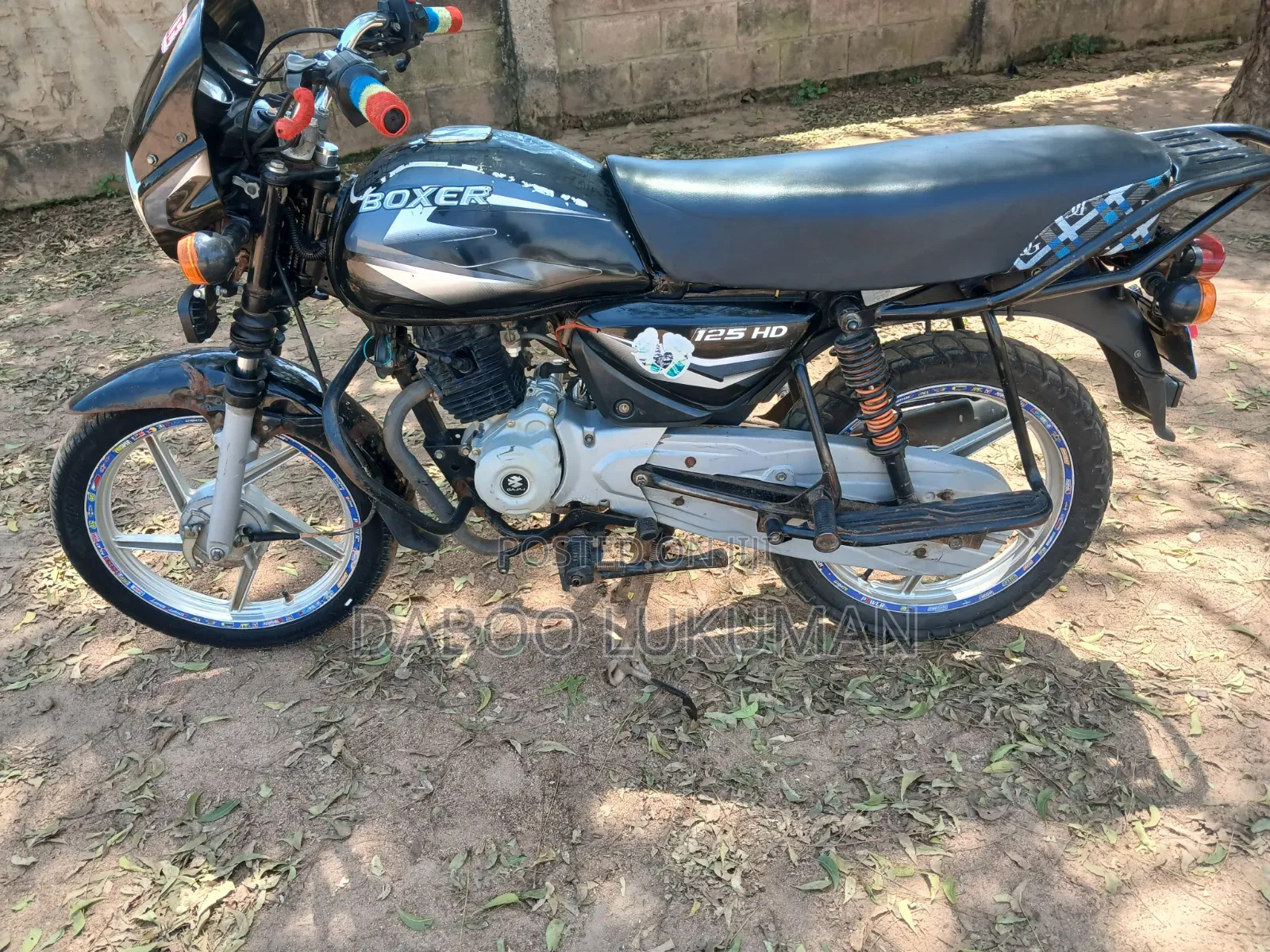 Bajaj Boxer 125 2025 Black