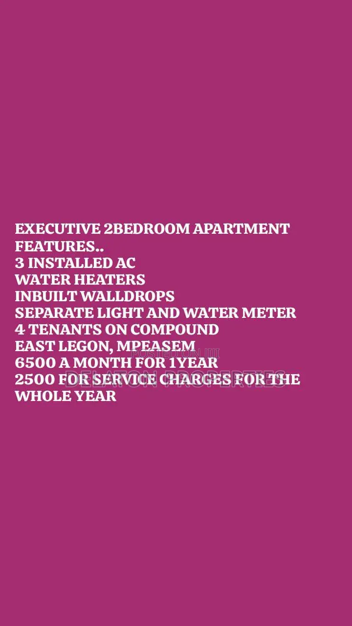2bdrm Apartment in American House for rent