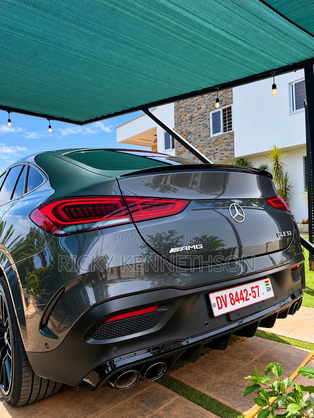 Mercedes-Benz GLE-Class AMG GLE 53 4MATIC 2021 Gray