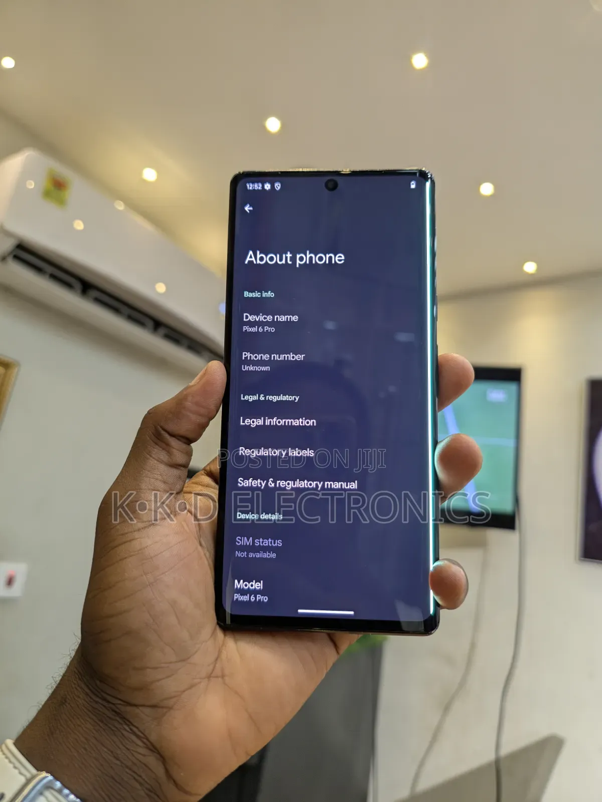 Google Pixel 6 Pro 128 GB Black