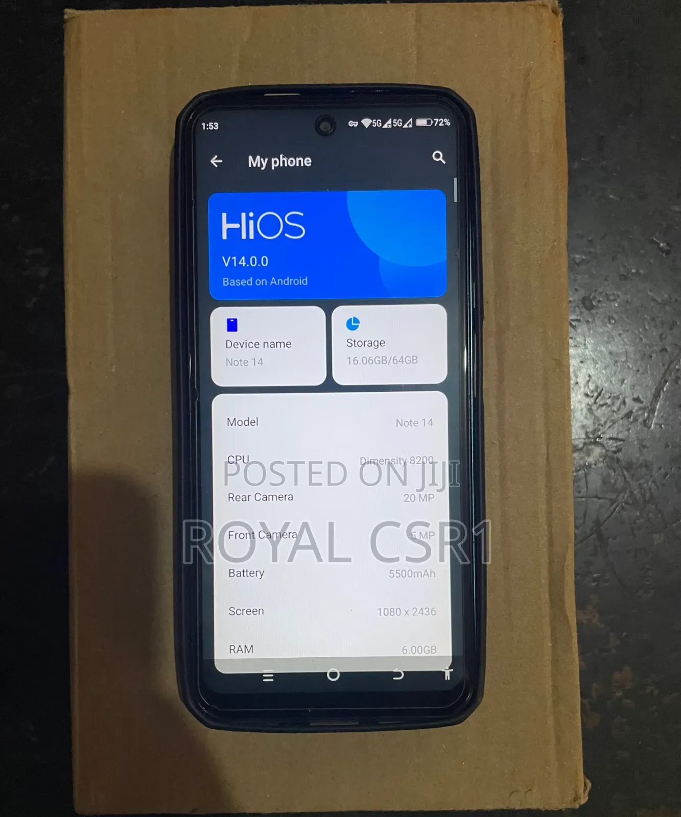 Mobile Phone 64 GB Blue