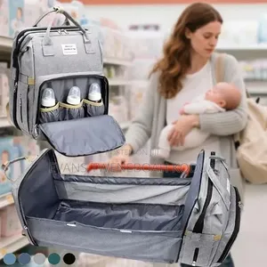 Baby Diaper Bag With Bed