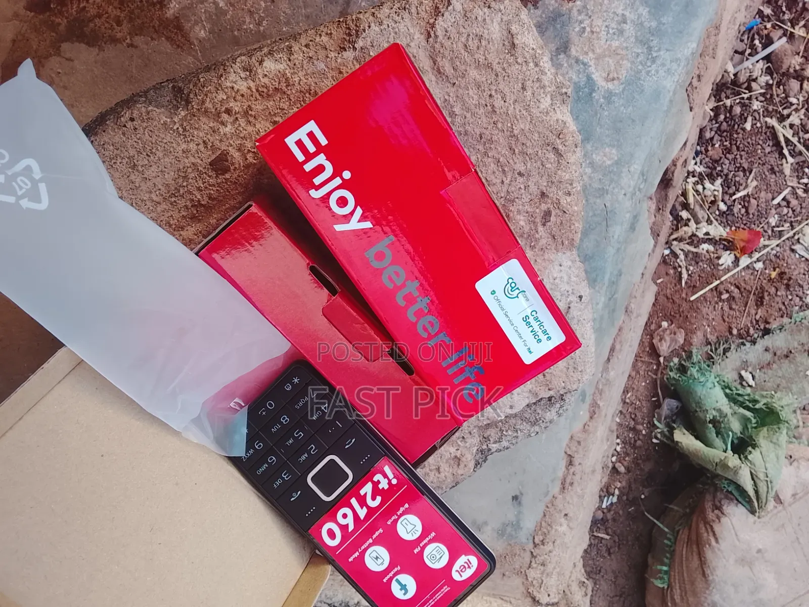 New Itel it2160 Black