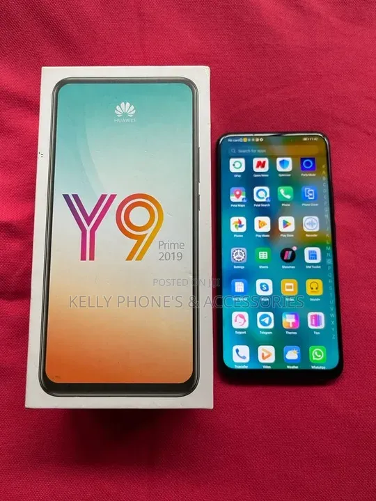 New Huawei Y9 Prime 2019 128 GB Black