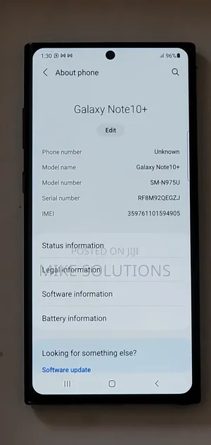 Samsung Galaxy Note 10 Plus 256 GB Black