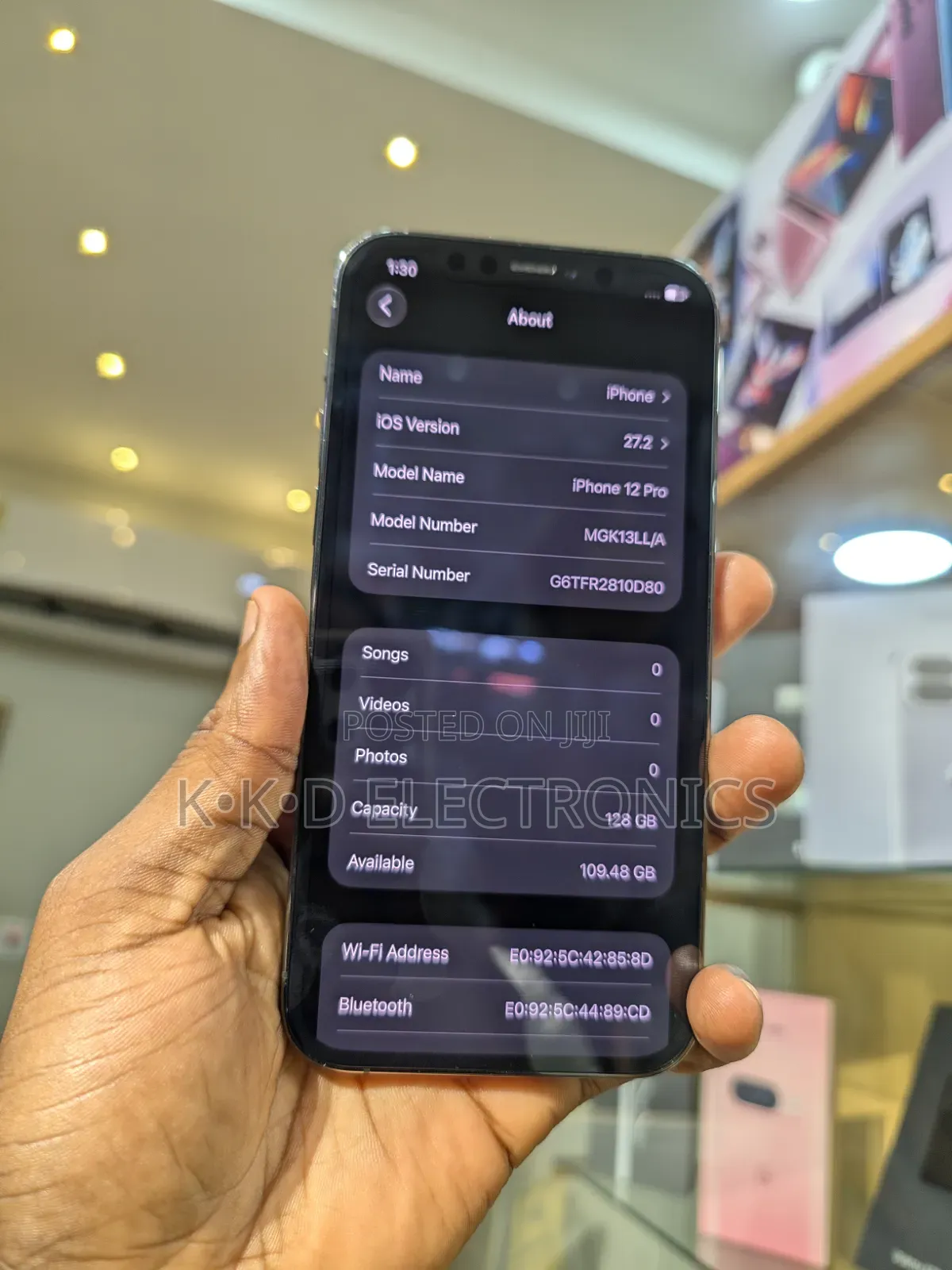 Apple iPhone 12 Pro 128 GB Black