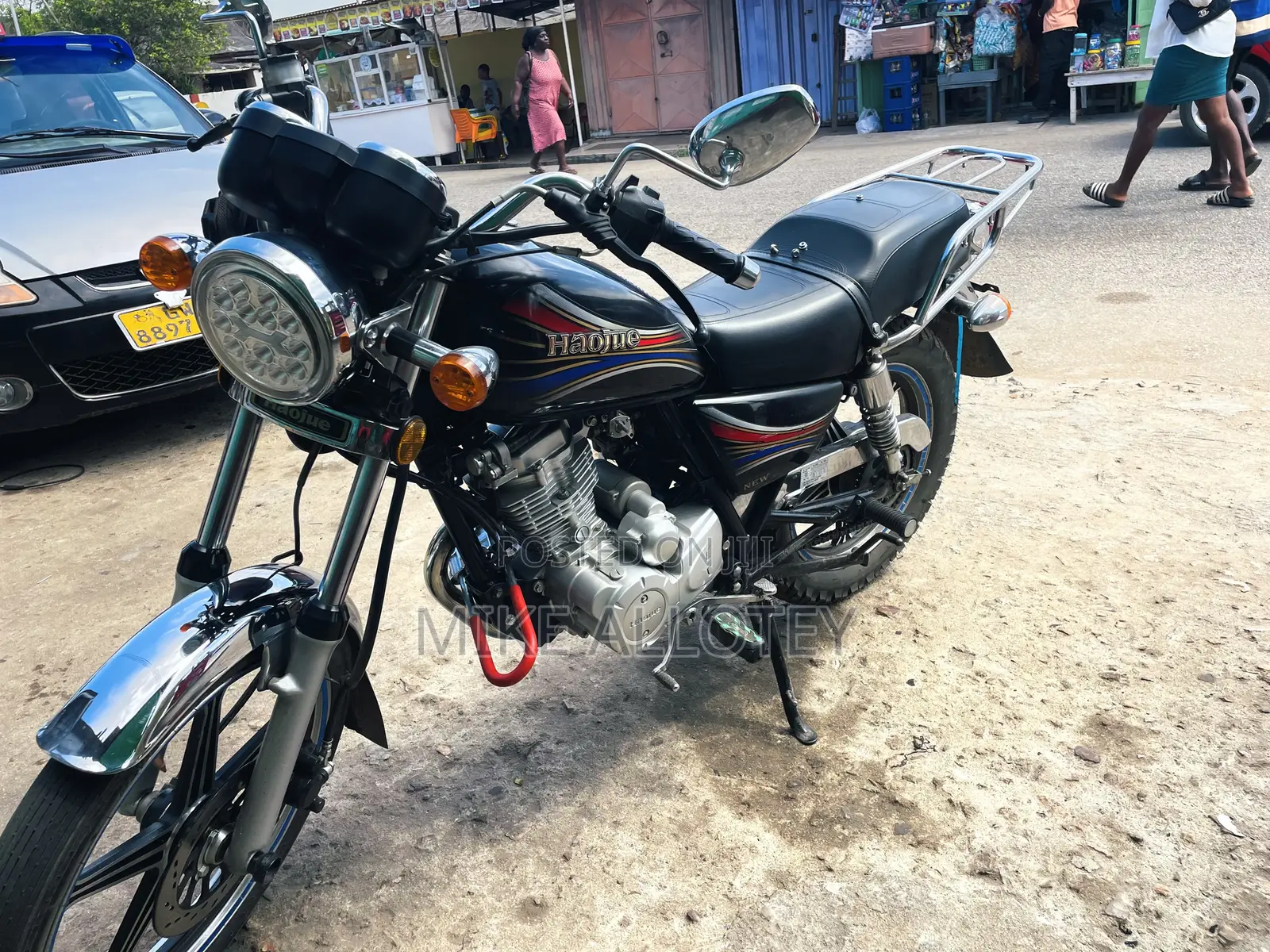 New Haojue HJ125-8K 2025 Black