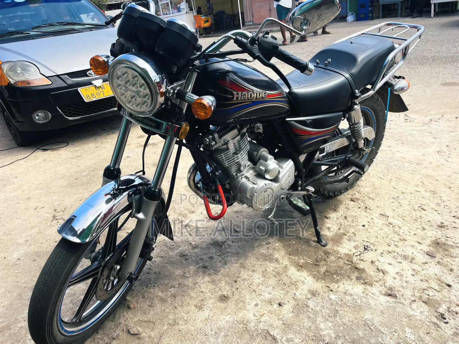 New Haojue HJ125-8K 2025 Black