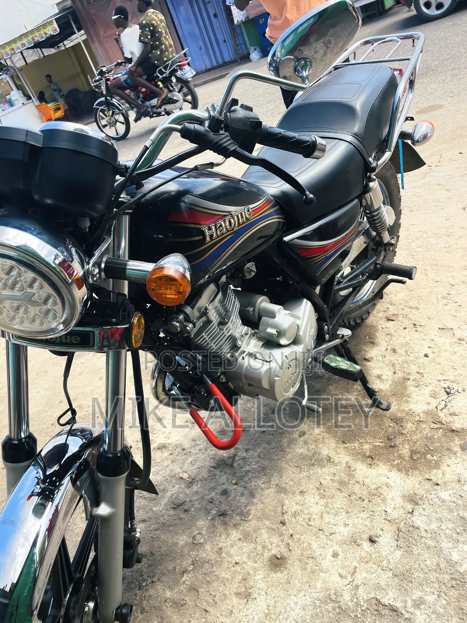 New Haojue HJ125-8K 2025 Black