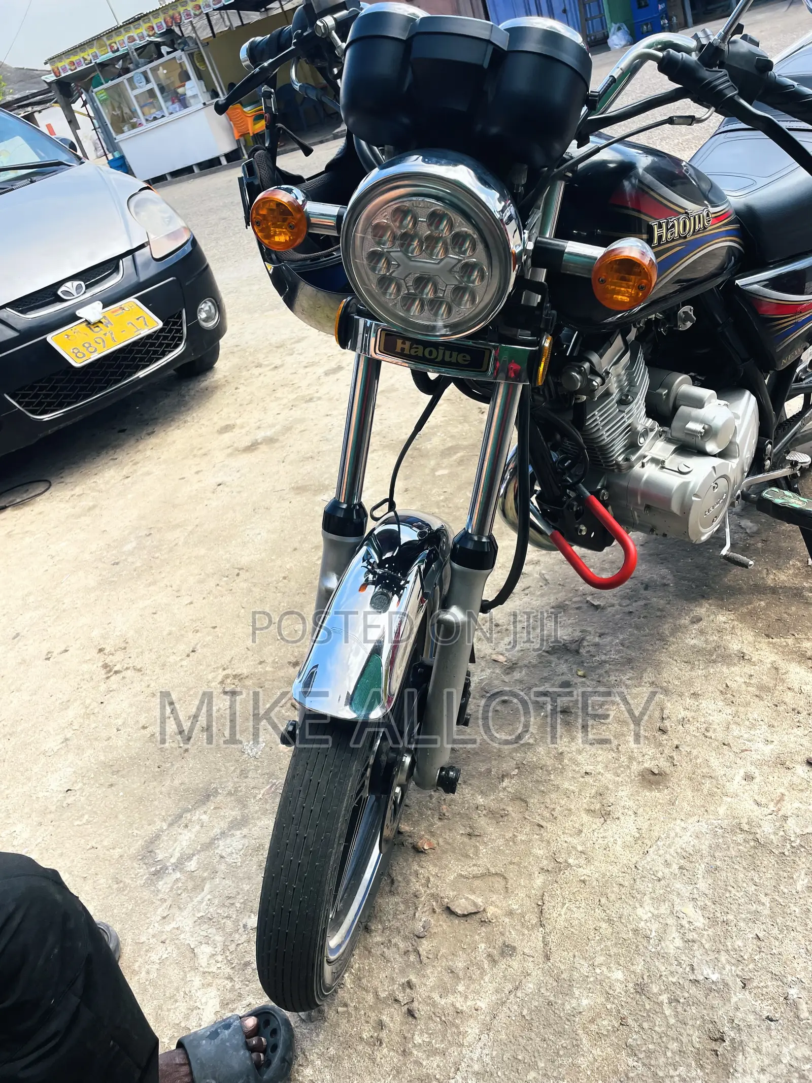 New Haojue HJ125-8K 2025 Black