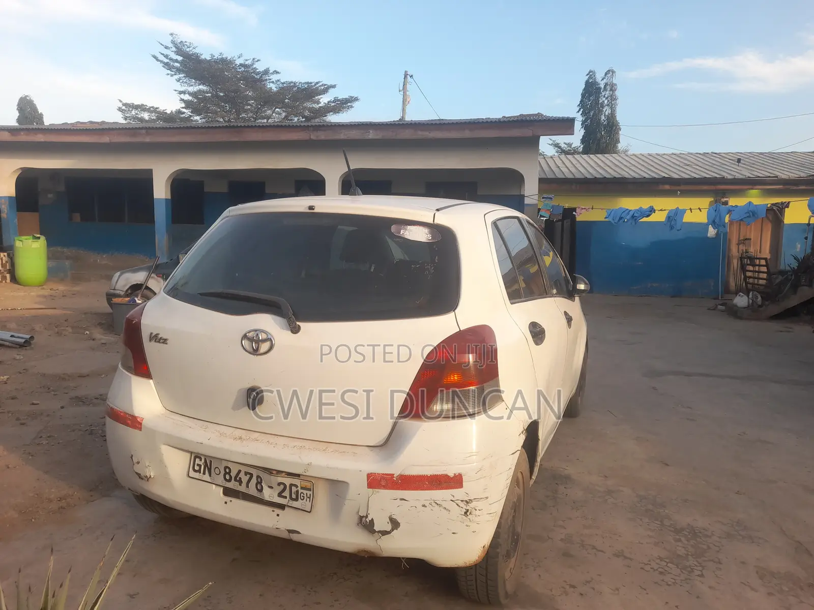 Toyota Vitz 1.0 FWD 3dr 2010 White