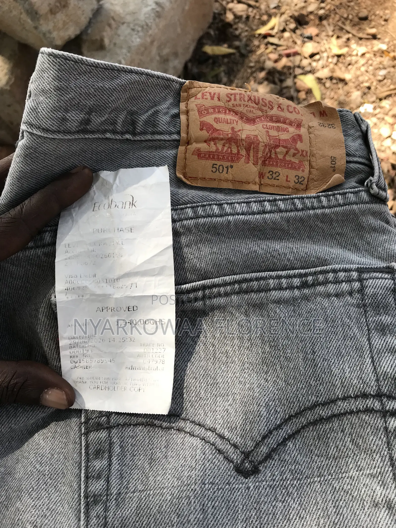 Original LEVIS Jeans! Straight Fit!