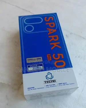 New Tecno Spark 50 Pro 256 GB Black