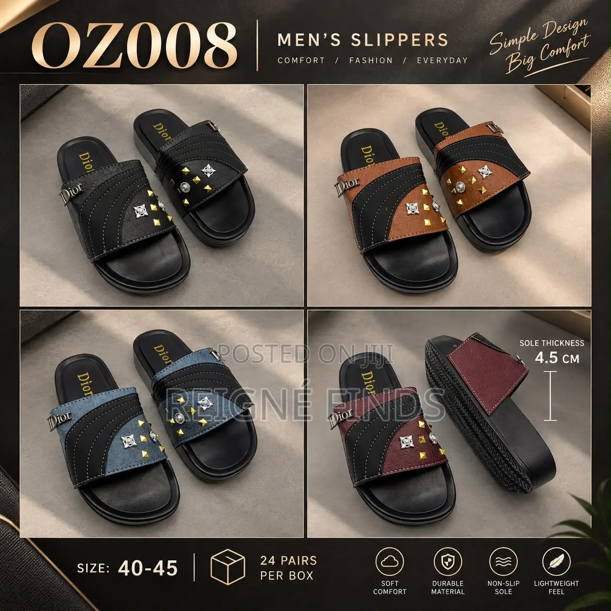 Luxury Men’s Slipper